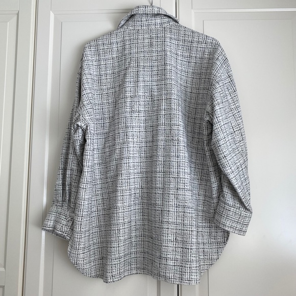 H&M Plaid Shirt Jacket - Picture 3 of 4